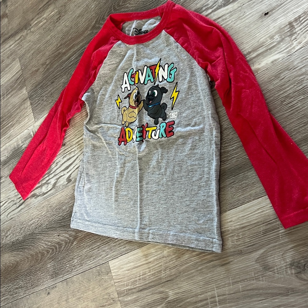 BNWOT boy’s size 5T Disney Puppy Dog Pals ‘Activating Adventure’ Long Sleeve Tee - Picture 4 of 4